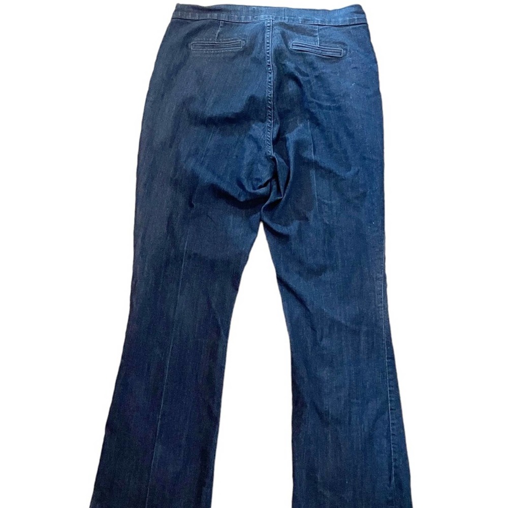 NYDJ High Rise Marilyn Jeans Tailored Look Dark Wash Size 14 - Picture 3 of 10
